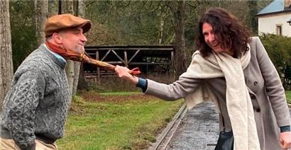 Unternehmer Pascal Zimmer mag wie ein Einzelkämpfer wirken, aber er braucht Partner und zählt auf sie, besonders auf seine Geschäftspartnerin Mayke van Straalen
