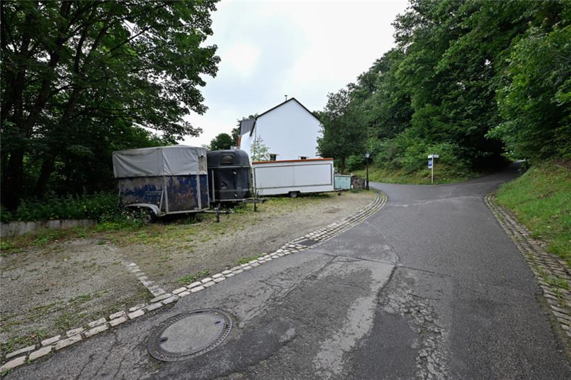 Ursprünglich sollte der geplante Sendemast im „Chemin de Steinsel“ errichtet werden
