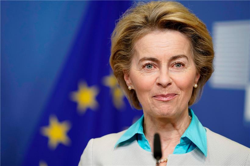 Ursula von der Leyen wird am Montag unter anderem Premierminister Xavier Bettel treffen
