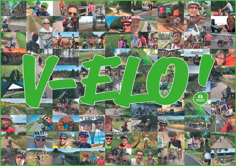 V-ELO, also „Vëlo, elo“: So fasst das Méco das Motto von „Alles op de Vëlo“ vom vergangenen Sonntag zusammen
