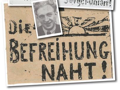 Valentin Adamy und einige der Flugblätter der KKS