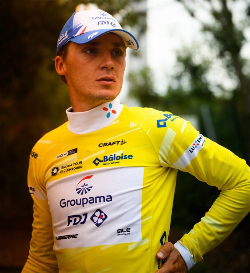 Valentin Madouas weiß, dass es schwer wird, das Gelbe Trikot im Zeitfahren zu verteidigen
