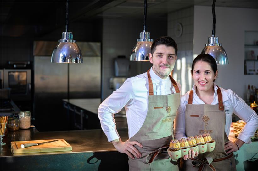 Valérian Prade und Caroline Esch können sich über einen Michelin-Stern freuen
