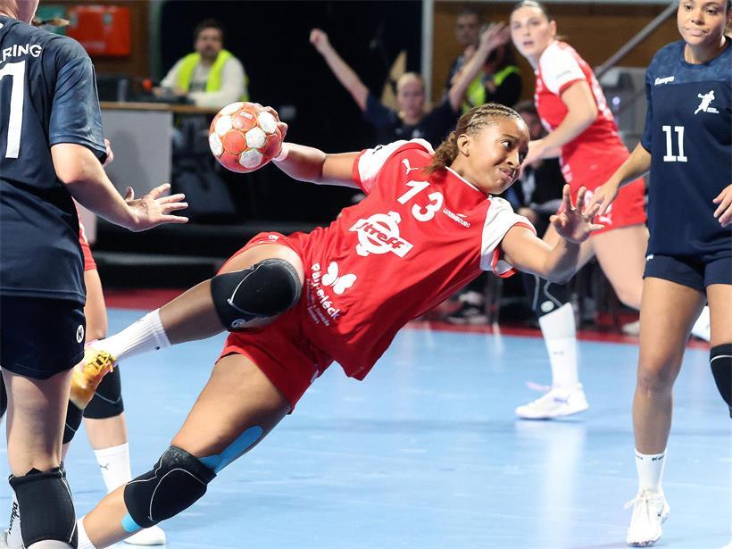 Valérie Gomes wurde am Sonntag zu Luxemburgs „player of the match“ gewählt