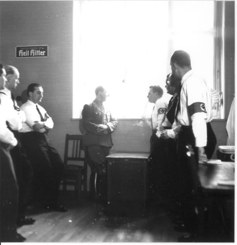 VdB-Distriktsleitung Luxemburg-Land, Stadthaus Esch, Oktober 1940 
