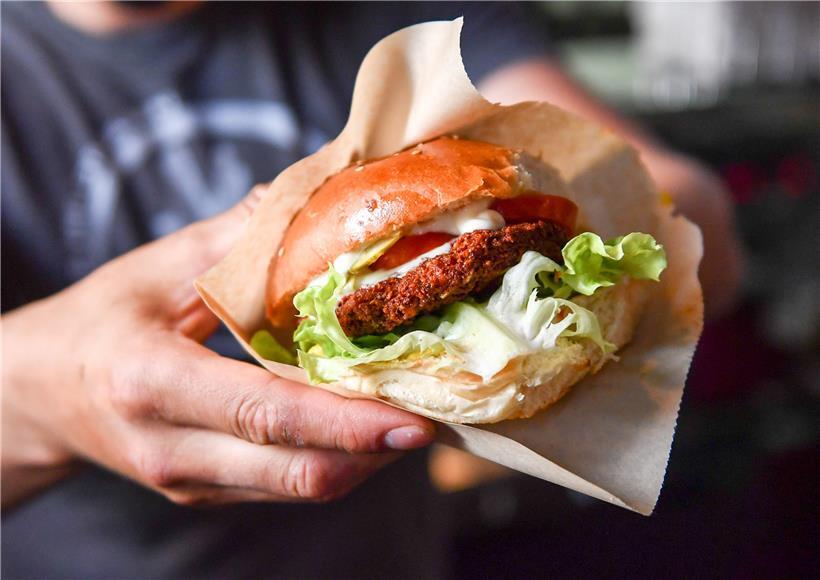 Veganer Burger
