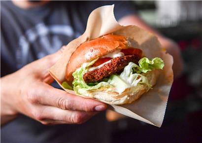 Veganer Burger
