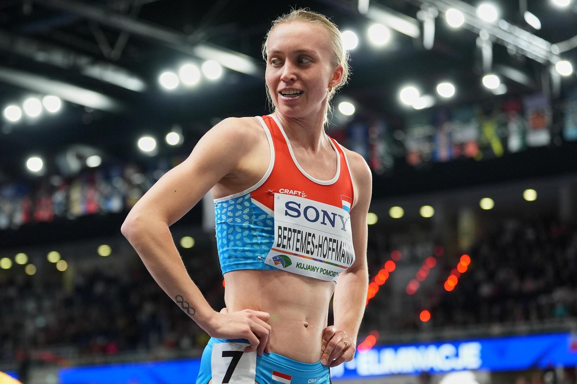 Vera Bertemes-Hoffmann verpasst das Finale, genießt aber den Moment