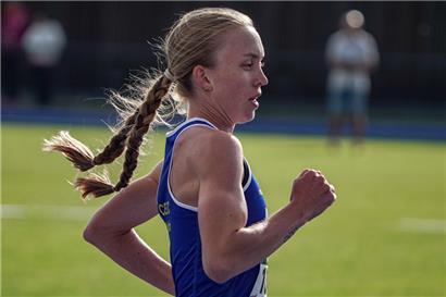 Vera Bertemes-Hoffmann verbesserte die nationale Bestmarke über 5.000 m
