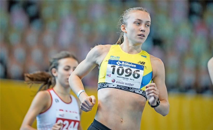 Vera Hoffmann hat in diesem Winter bereits mehrere Landesrekorde pulverisiert
