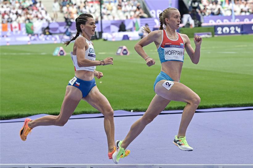 Vera Hoffmann (r.) war mit beiden Olympia-Auftritten zufrieden
