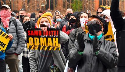 Vergangene Woche wurde in Sarajevo gegen die bosnische Regierung demonstriert: Die Menschen im Land wollen einen politischen Wandel
