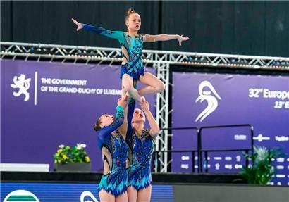 Vergangene Woche zeigten Nachwuchsturnerinnen und Turner ihr Können in der Coque
