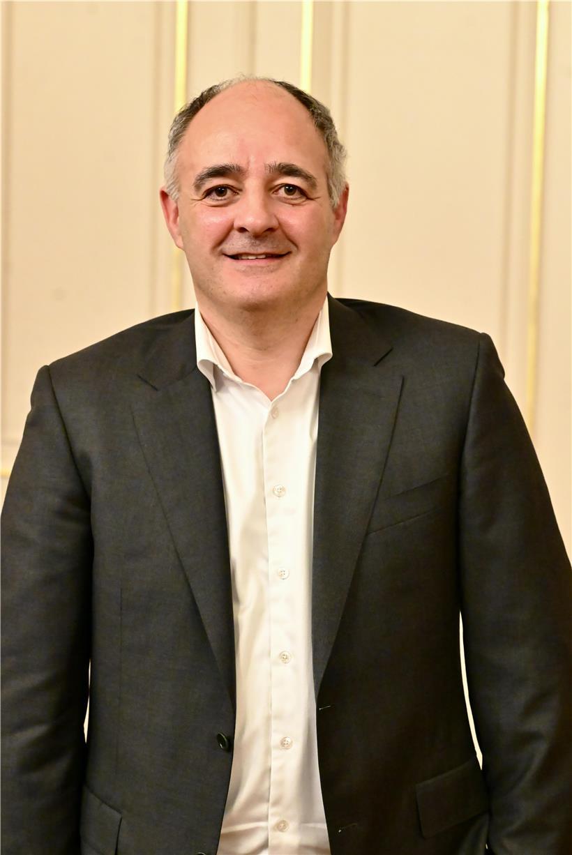 Verkehrsschöffe Patrick Goldschmidt (DP) bei einer öffentlichen Sitzung zur Verkehrssicherheit