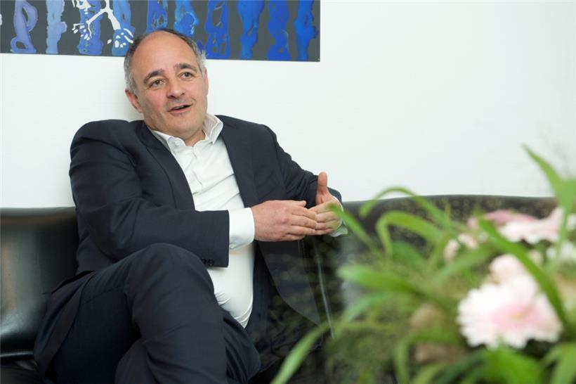 Verkehrsschöffe Patrick Goldschmidt fährt bei gutem Wetter auch mit dem Fahrrad zur Arbeit
