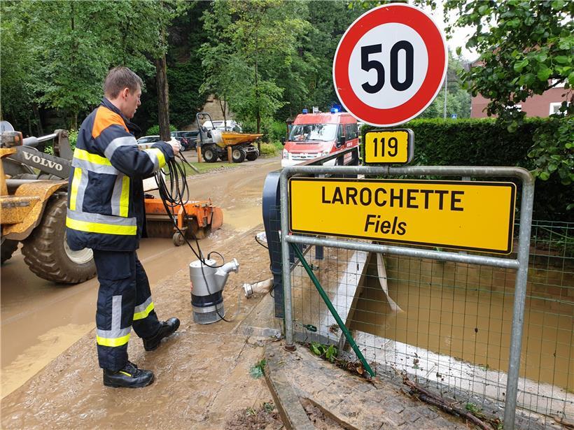 Verschiedene Teams hätten schon sehr viele Arbeitsstunden hinter sich, sagt CGDIS-Pressesprecher Cédric Gantz
