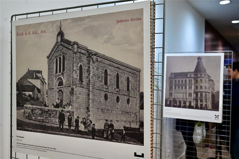 Verschwundene Gebäude in Esch: Die einstige Synagoge und das Kino „Nouveautés Pa...
