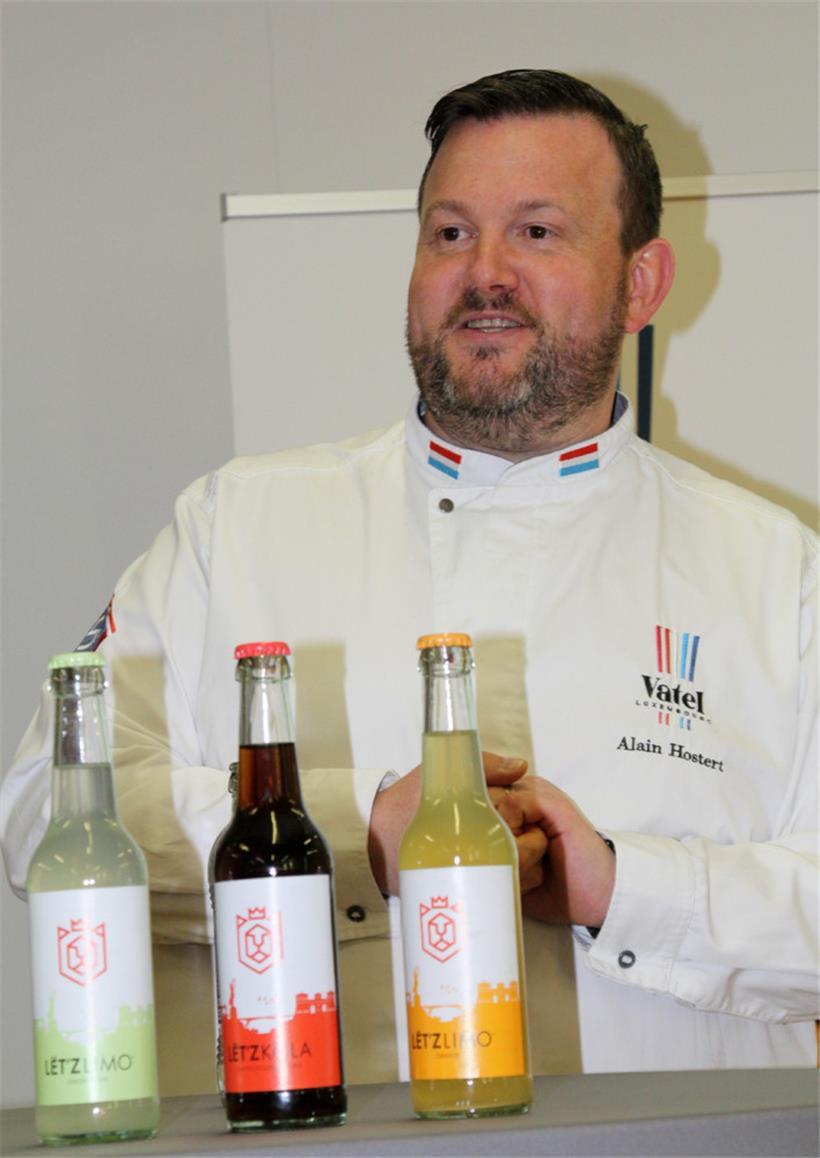 Versprüht stets Enthusiamus pur für den Beruf des Kochs: Vizepräsident Alain Hos...