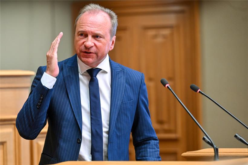 Verteidigt sein Budget gegen die Kritik der Opposition: Finanzminister Gilles Roth (CSV)

