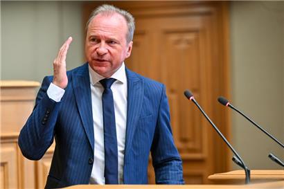 Verteidigt sein Budget gegen die Kritik der Opposition: Finanzminister Gilles Roth (CSV)
