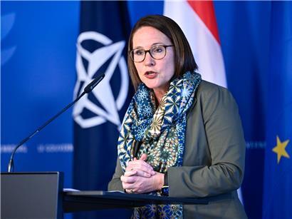 Verteidigungsministerin Yuriko Backes trifft General Alexus G. Grynkewich, Oberbefehlshaber der Alliierten Streitkräfte in Europa, in Luxemburg
