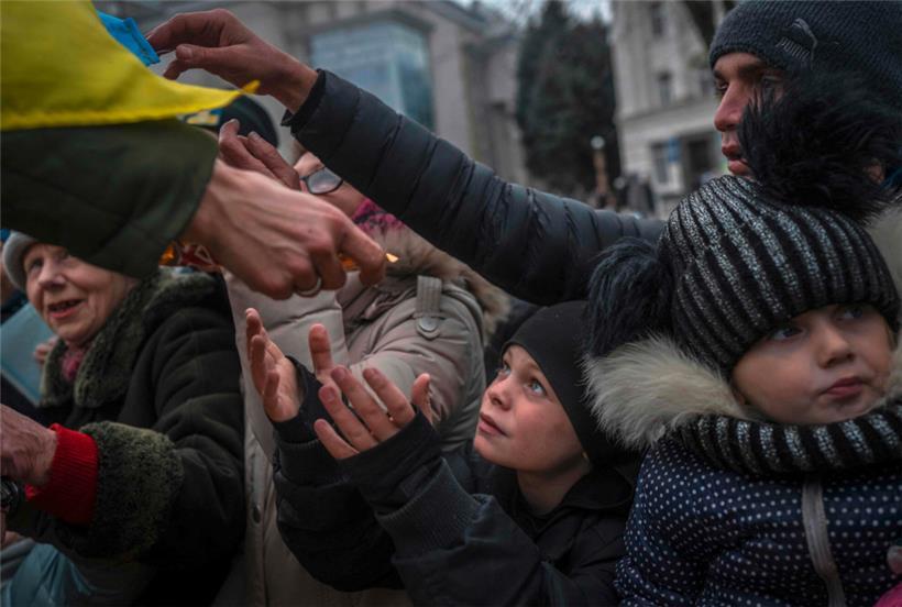Verteilung von Lebensmitteln in Cherson: Die Lage in der Großstadt ist dramatisch
