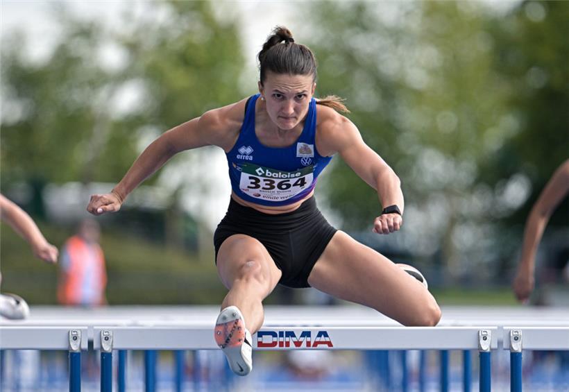 Victoria Rausch sicherte sich am Sonntag souverän den Landesmeistertitel
