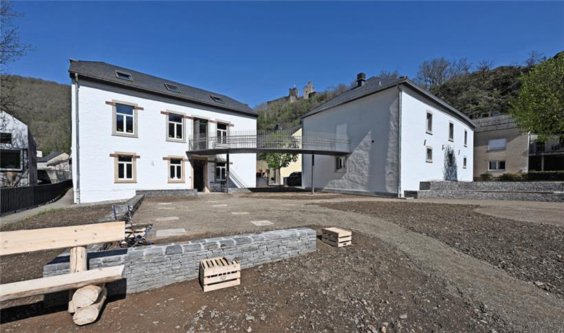 Viel Ruhe umgibt die Geschmacksschule in der „Haaptstrooss“ in Brandenburg
