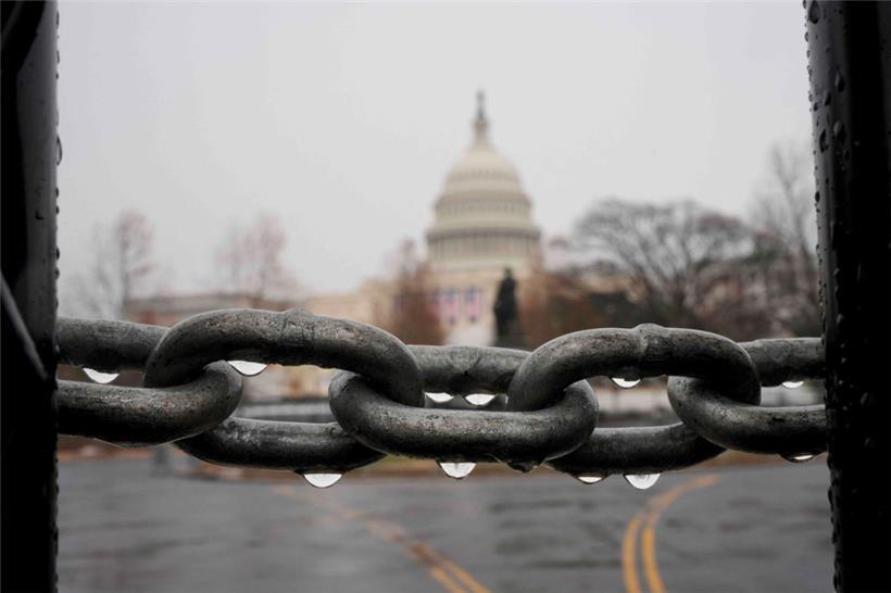 Viele Absperrungen und Einschränkungen in einem freien und offenen Land: In Washington geht am Montag unter einem großen Sicherheitsaufwand die Amtseinführung von Donald Trump über die Bühne
