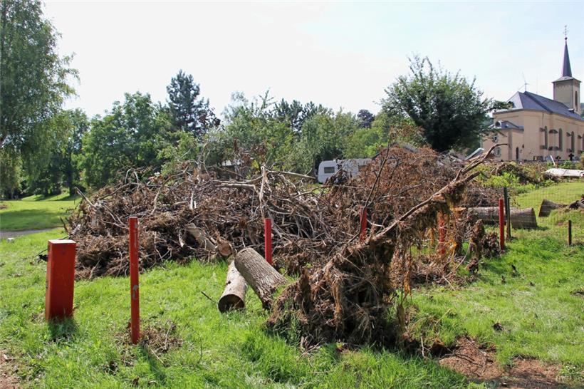 Viele Betriebe, wie hier der Campingplatz in Born, haben arg unter den Katastrophen der letzten Jahre gelitten
