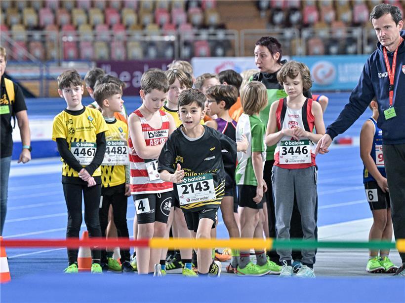 Motivierte Athleten trainieren am Sonntag in der Coque, Luxemburgs führendem Sport- und Freizeitzentrum