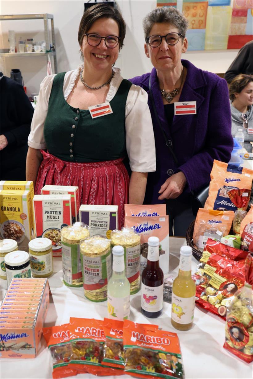 Viele traditionelle Produkte waren erhältlich