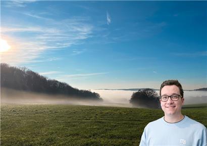 Vielerorts dürfte die Sonne die Oberhand gegenüber dem Nebel behalten
