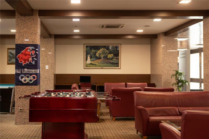 Vielleicht wird der Kicker-Tisch in den kommenden Tagen zum großen Treffpunkt
