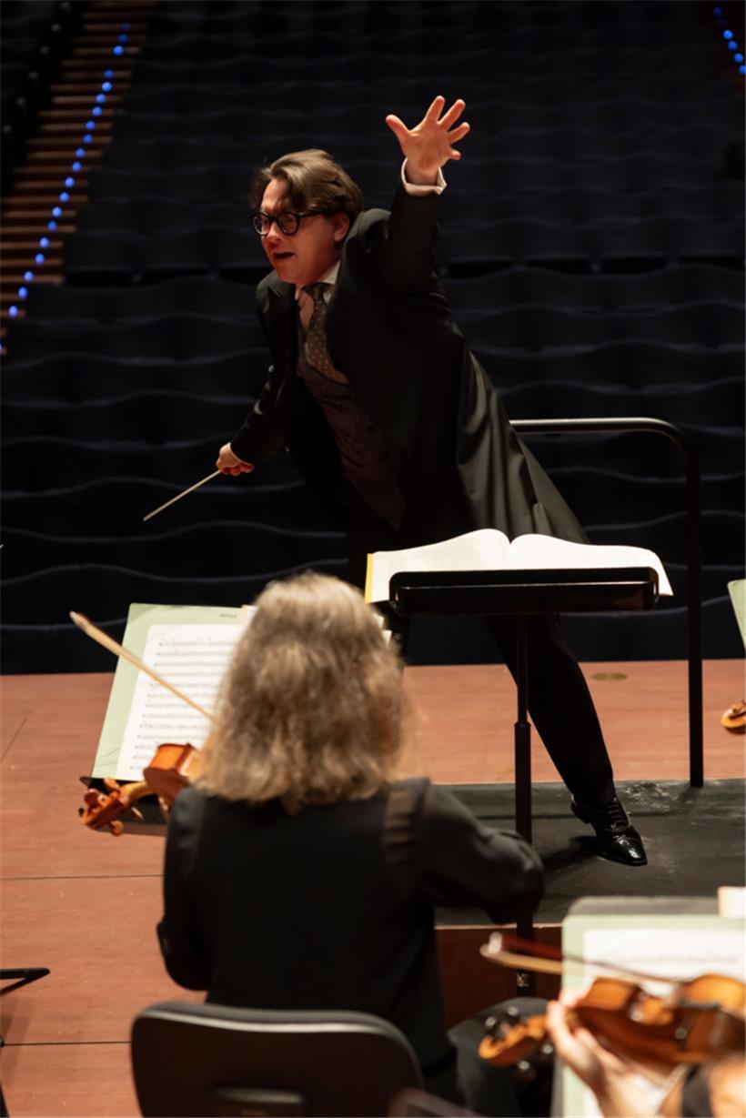 Vielversprechender Dirigent: Mateusz Moleda
