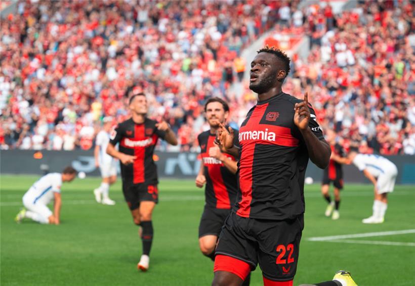 Vier Tore und zwei Vorlagen in drei Spielen: Victor Boniface hat einen Raketenstart hingelegt
