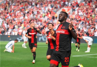 Vier Tore und zwei Vorlagen in drei Spielen: Victor Boniface hat einen Raketenstart hingelegt
