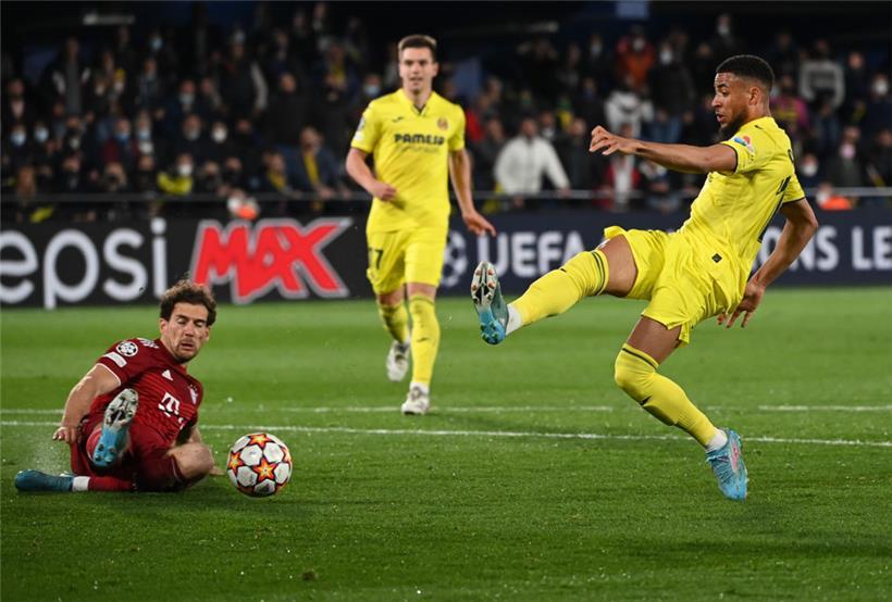 Villarreals Arnaut Danjuma (r) war gegen den FC Bayern der Matchwinner
