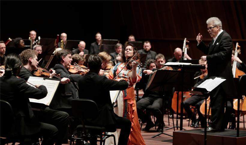 Violonistin Patricia Kopatchinskaya
