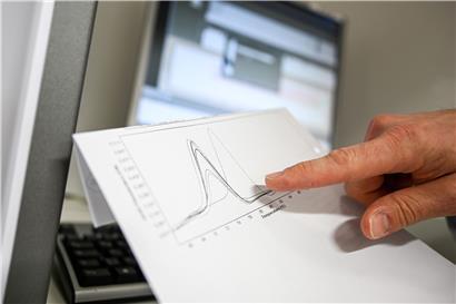 Virusdiagnose in einem Labor in Baden-Württemberg mit einem PCR-System
