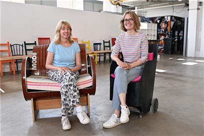 Viviane Hansen und Lynn Schammel leiten das Formida-Zentrum in Esch
