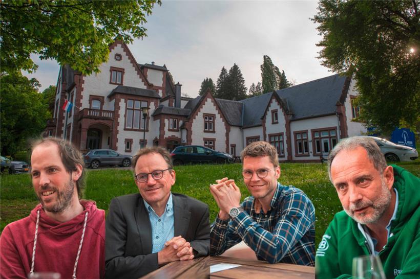 V.l.: Georges Schiltz, René Krippes, Luc Roeder und Carlo Hein
