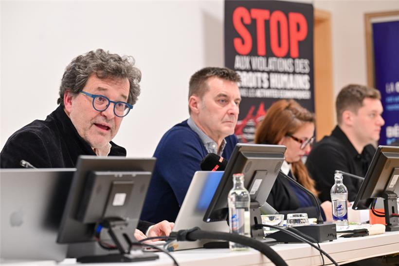 V.l.: Jean-Louis Zeien, Pascal Husting und Nora Back bei der gemeinsamen Pressekonferenz in den Räumen der Salariatskammer
