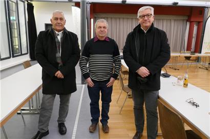 V.l.: José Gonçalves, Jean Weiler und Romain Becker
