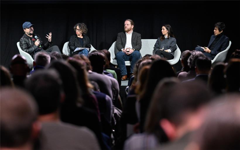 V.l.n.r.: Filip Markiewicz, Sophie Langevin, Marc Nickts, Stéphanie Silvestri und Cédric Kayser
