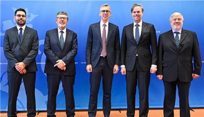 V.l.n.r.: Kevin Duarte, Jean-Paul Zeimes, Léon Gloden, Luc Feller und Ed Buchette
