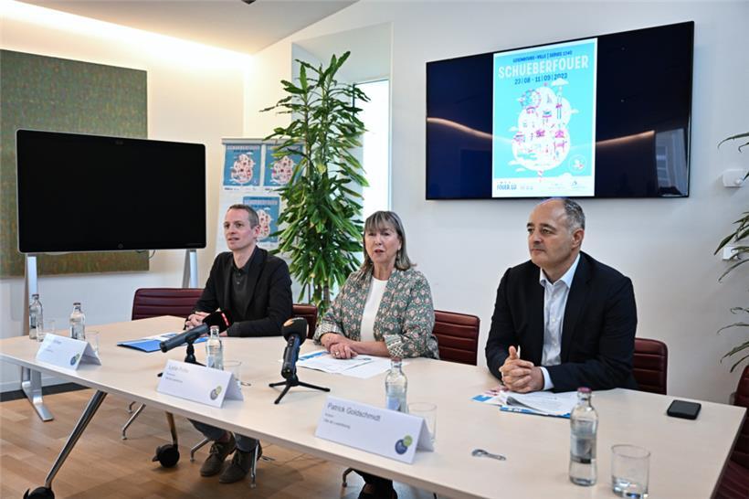 (V.l.n.r.): Schöffe Serge Wilmes, Bürgermeisterin Lydie Polfer und Schöffe Patri...