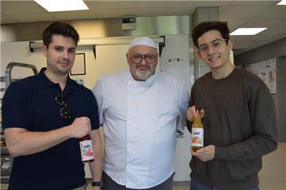 V.l.n.r.: William Gzella, Michel Gargano und Aleks Panzone
