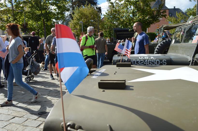 Volksfeststimmung herrschte am Sonntag auf dem „Méchelsplaz“
