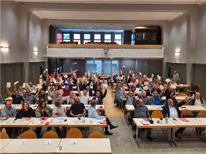Volle Zustimmung beim außerordentlichen Kongress des Landesverbands
